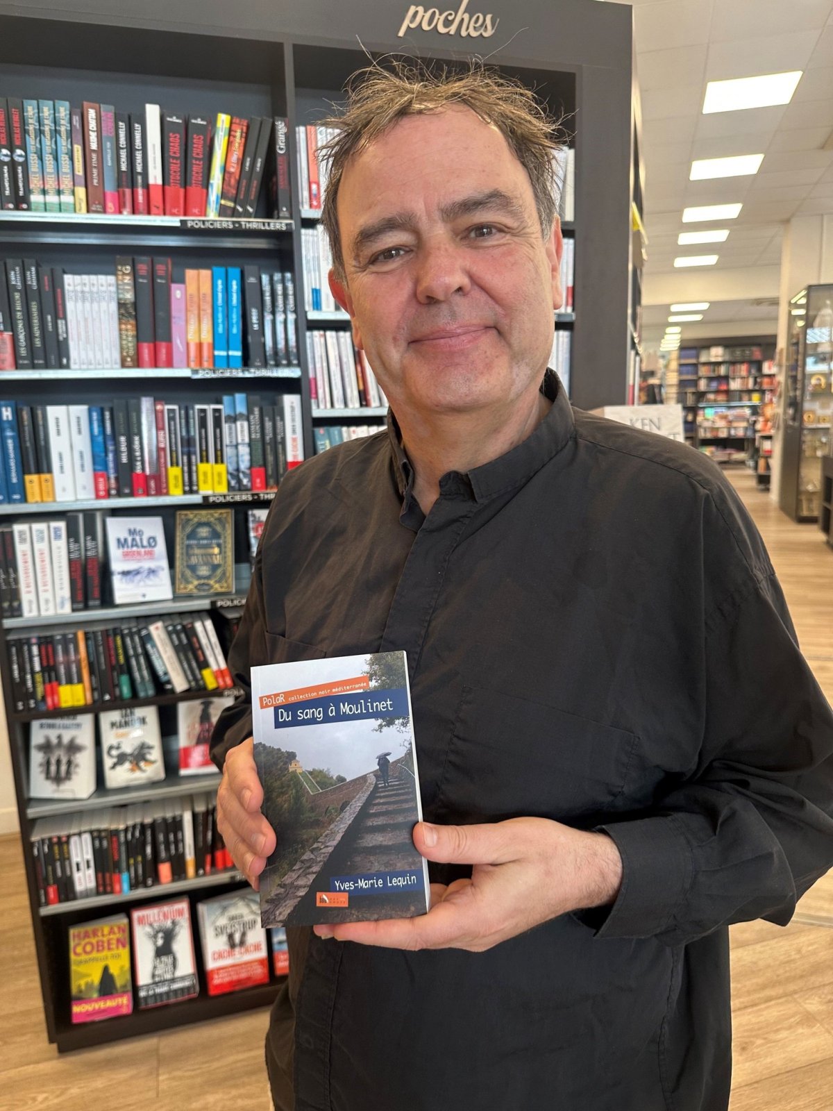 Franceinfo. "Du sang à Moulinet" et les polars des éditions Baie des Anges