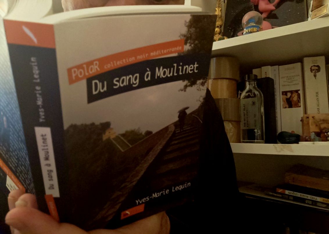 Une lectrice donne son avis sur le polar "Du sang à Moulinet"
